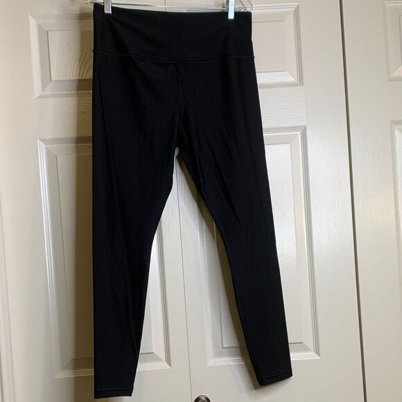 Athleta Elation Sheen Black Leggings - Picture 1 of 11